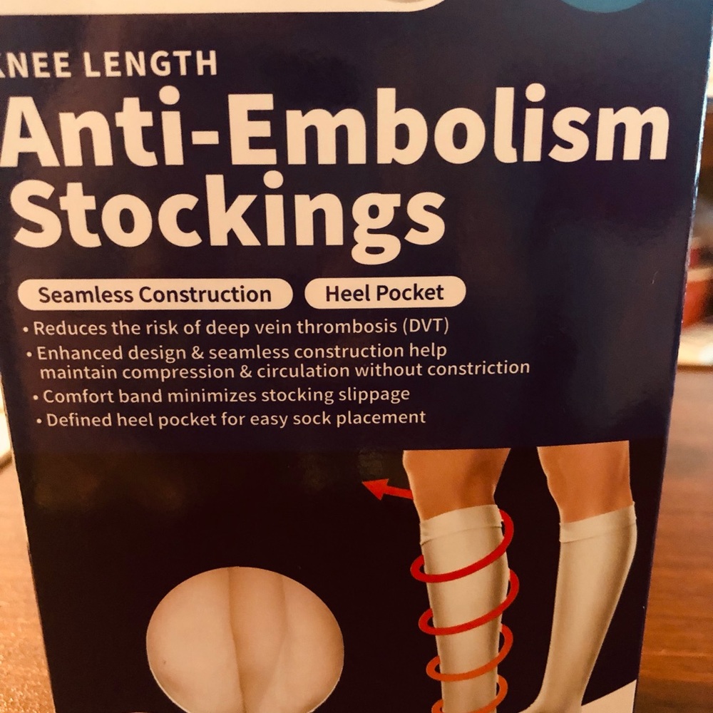 SOLD Knee Anti Embolism Stockings